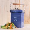 Seau à compost anti-odeur pour cuisine 3,5 litres - comptoir zéro déchet