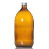 Flacon verre ambré 1 litre Sélection du Bouchage (28410) : Bouchon Aluminium