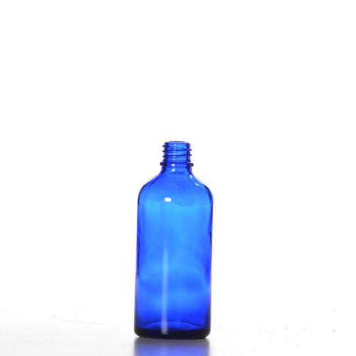 Flacon verre bleu 100 ml - Comptoir zéro déchet