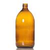 Flacon verre ambré 1 litre - Comptoir zéro déchet