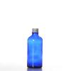 Flacon verre bleu 100 ml Sélection du Bouchage (DIN18) : Bouchon Aluminium