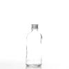 Flacon verre transparent 100 ml Sélection du Bouchage (DIN18) : Bouchon Aluminium