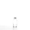 Flacon verre transparent 10 ml Sélection du Bouchage (DIN18) : Bouchon Aluminium