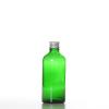 Flacon verre vert 100 ml Sélection du Bouchage (DIN18) : Bouchon Aluminium