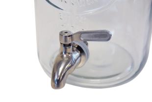 distributeur a boisson robinet verre bocal fontaine ib laursen