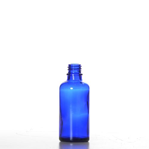 Flacon verre bleu 50 ml - comptoirzerodechet.com