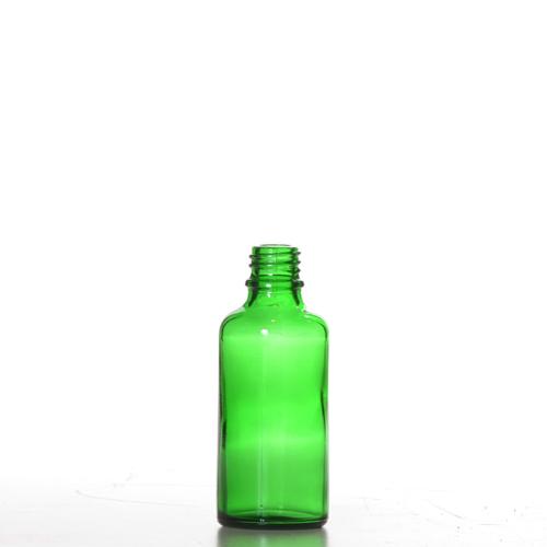 Flacon verre vert 50 ml - Comptoir zéro déchet
